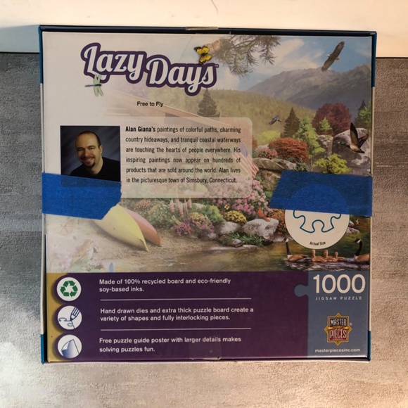 Masterpieces 750-Piece Jigsaw Puzzle for Adults and Family - Free to Fly - Picture 6 of 6